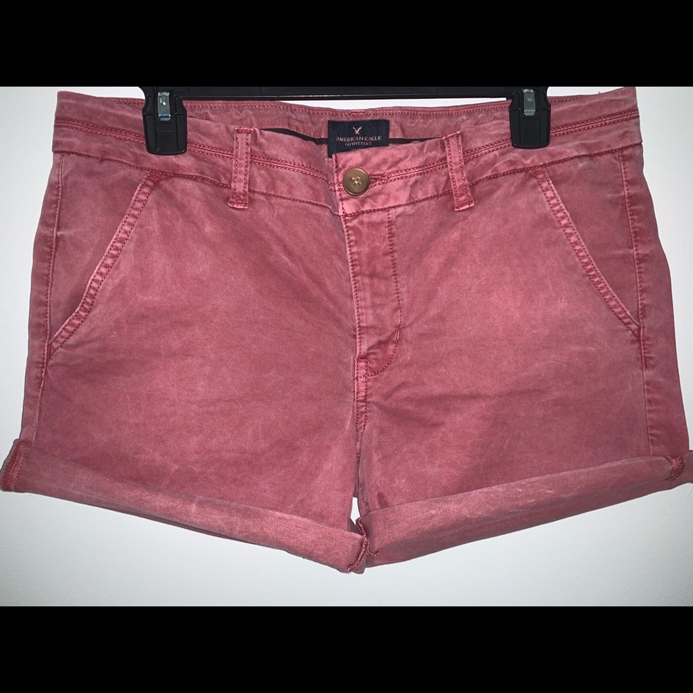 American Eagle Mid Shorts.